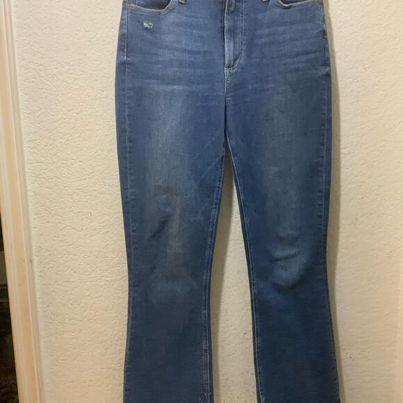 PAIGE High Rise Laurel Canyon Flare Jeans size 27 - Picture 3 of 8